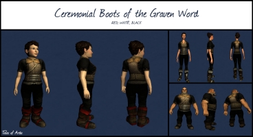 Ceremonial Boots of the Graven Word