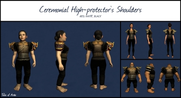 Ceremonial High-protector's Shoulders