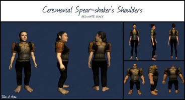 Ceremonial Spear-shaker's Shoulders