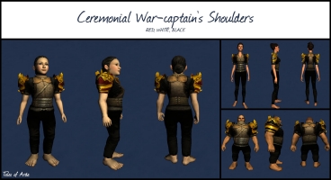 Ceremonial War-captain's Shoulders
