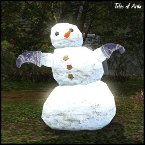 Snowman with Mittens