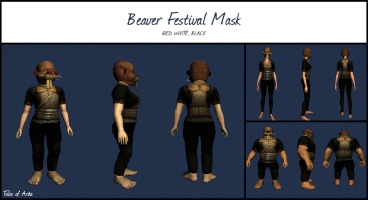 Beaver Festival Mask