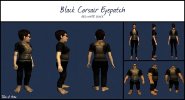 Black Corsair Eyepatch