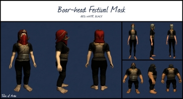 Boar-head Festival Mask