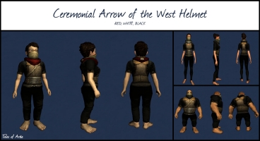 Ceremonial Arrow of the West Helmet