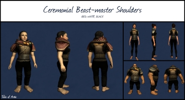 Ceremonial Beast-master Shoulders
