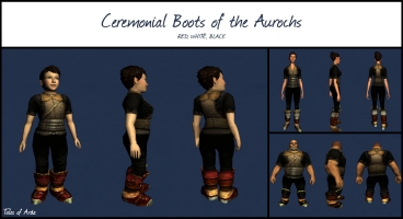 Ceremonial Boots of the Aurochs