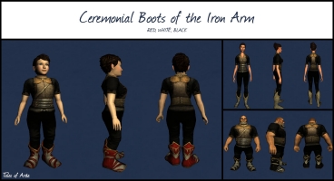 Ceremonial Boots of the Iron Arm