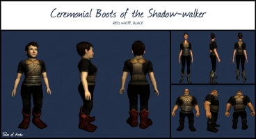 Ceremonial Boots of the Shadow-walker