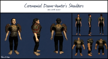 Ceremonial Doom-hunter's Shoulders