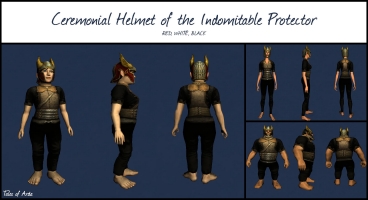 Ceremonial Helmet of the Indomitable Protector