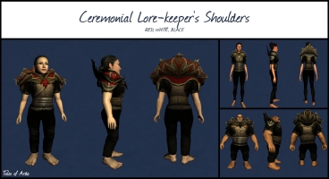 Ceremonial Lore-keeper's Shoulders