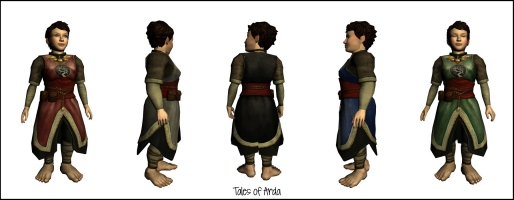 Ceremonial Padded Robes of Rohan
