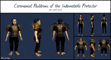 Ceremonial Pauldrons of the Indomintable Protector