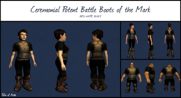 Ceremonial Potent Battle Boots of the Mark