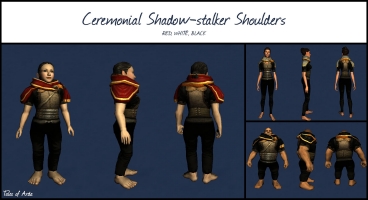 Ceremonial Shadow-stalker Shoulders