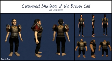 Ceremonial Shoulders of the Brazen Call