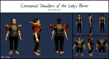 Ceremonial Shoulders of the Lady's Power