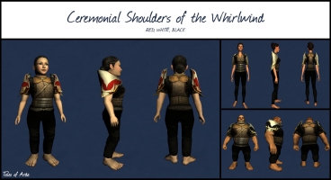 Ceremonial Shoulders of the Whirlwind