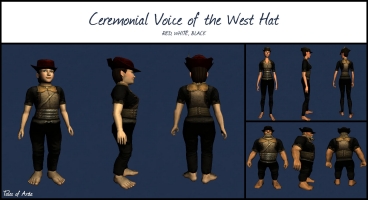 Ceremonial Voice of the West Hat