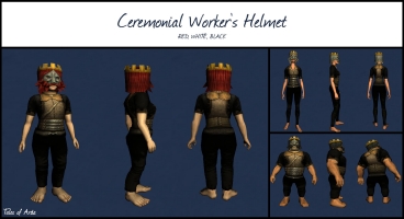 Ceremonial Worker's Helmet