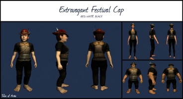 Extravagant Festival Cap