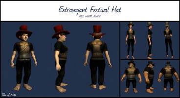 Extravagant Festival Hat
