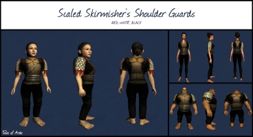 Scaled Skirmisher's Shoulder Guards