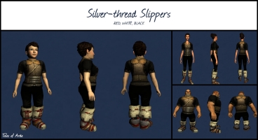 Silver-thread Slippers