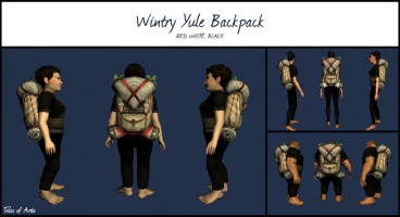 Wintry Yule Backpack