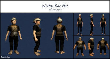 Wintry Yule Hat