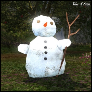 Snowman with Staff