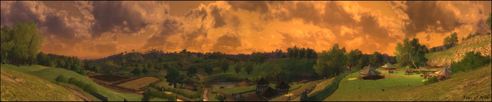 Hobbiton Panorama