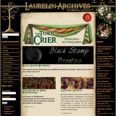 <a href="http://laurelinarchives.org/" target="_blank">Laurelin Archives</a>